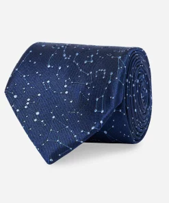 Constellation Space Navy Tie