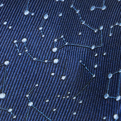 Constellation Space Navy Tie